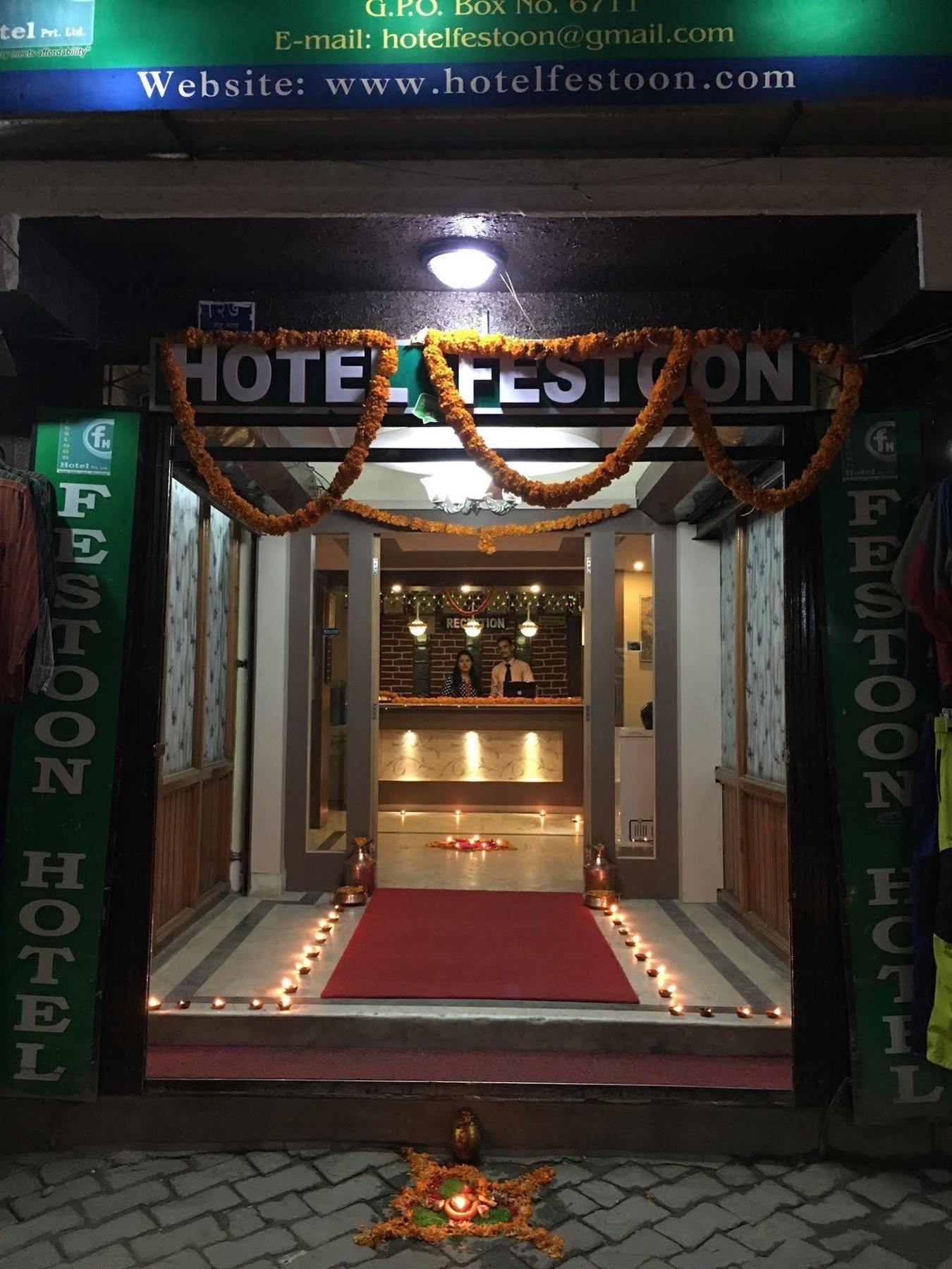 Festoon Hotel Pvt. Ltd. Kathmandu Buitenkant foto